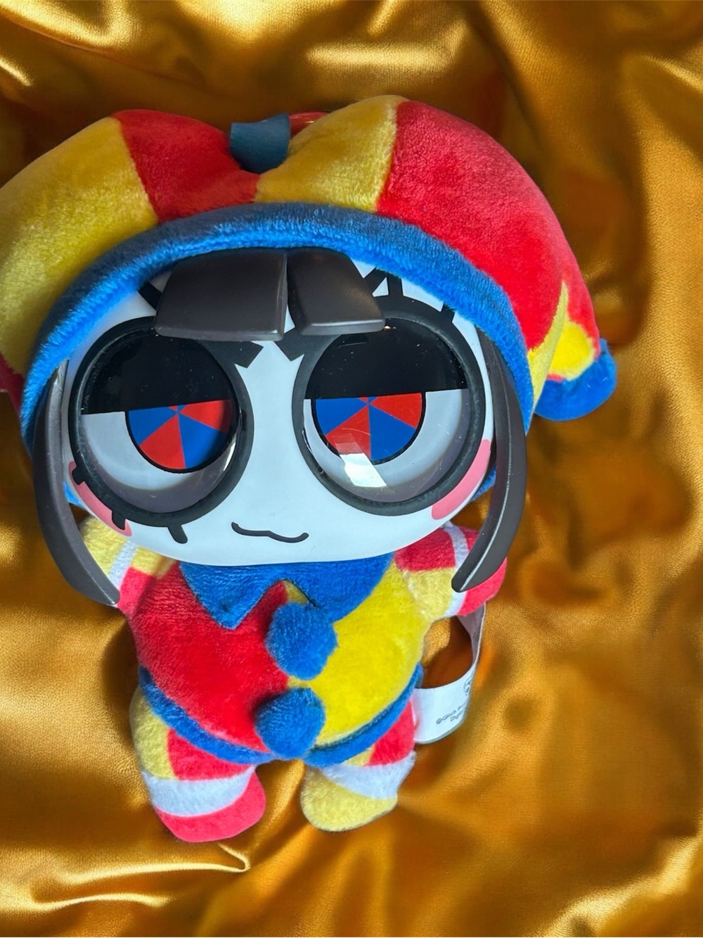 Colorful Plush Evil Pomni Pendantz Keychain Chase Rare Amazing Digital Circus